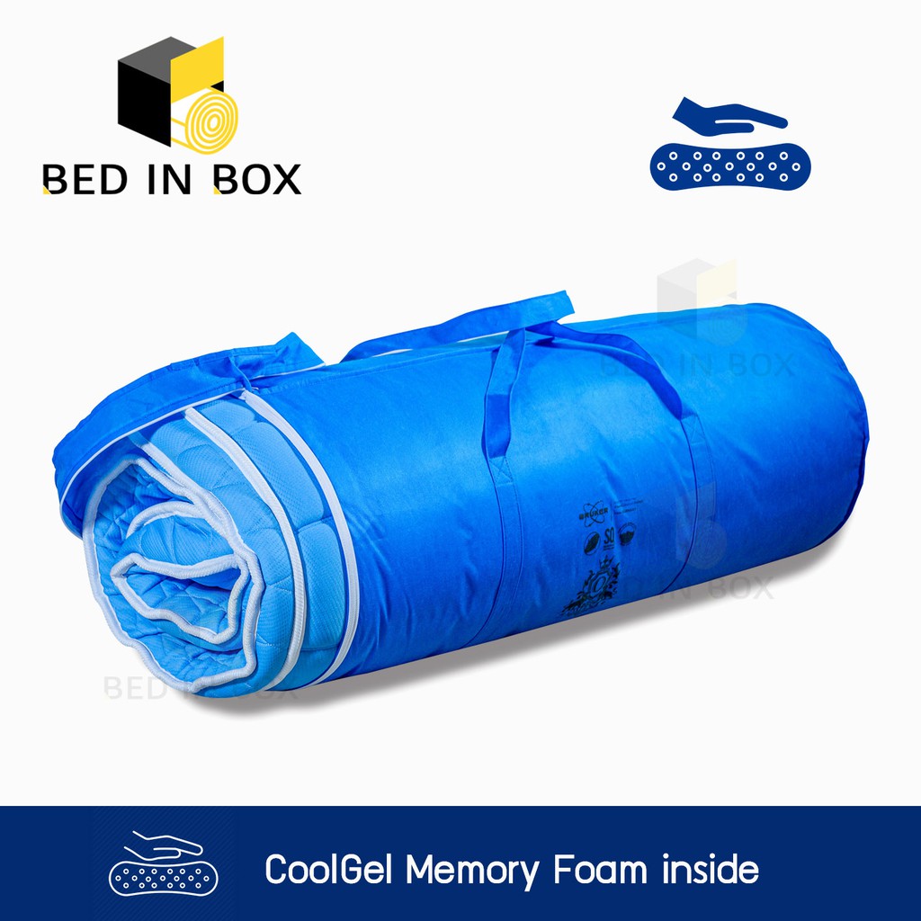 ที่นอน ท๊อปเปอร์ เมมโมรี่โฟม (Memory Foam Topper) ขนาด 3.5 ฟุต Shopee
