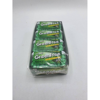 12 กล่อง กรีนฟรี greenfree เม็ดอมดับกลิ่นปาก รส สเปียร์มินต์ เมนทอล spearmint menthol flavor ขนมเด็ก ขนมโหล ลูกอม