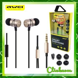 awei Earphone Q5i Universal Smart Earphone