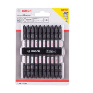 BOSCH ดอกไขควง Impact Gen2 110มม. 10ดอก/แผง รุ่น 2608522406📌