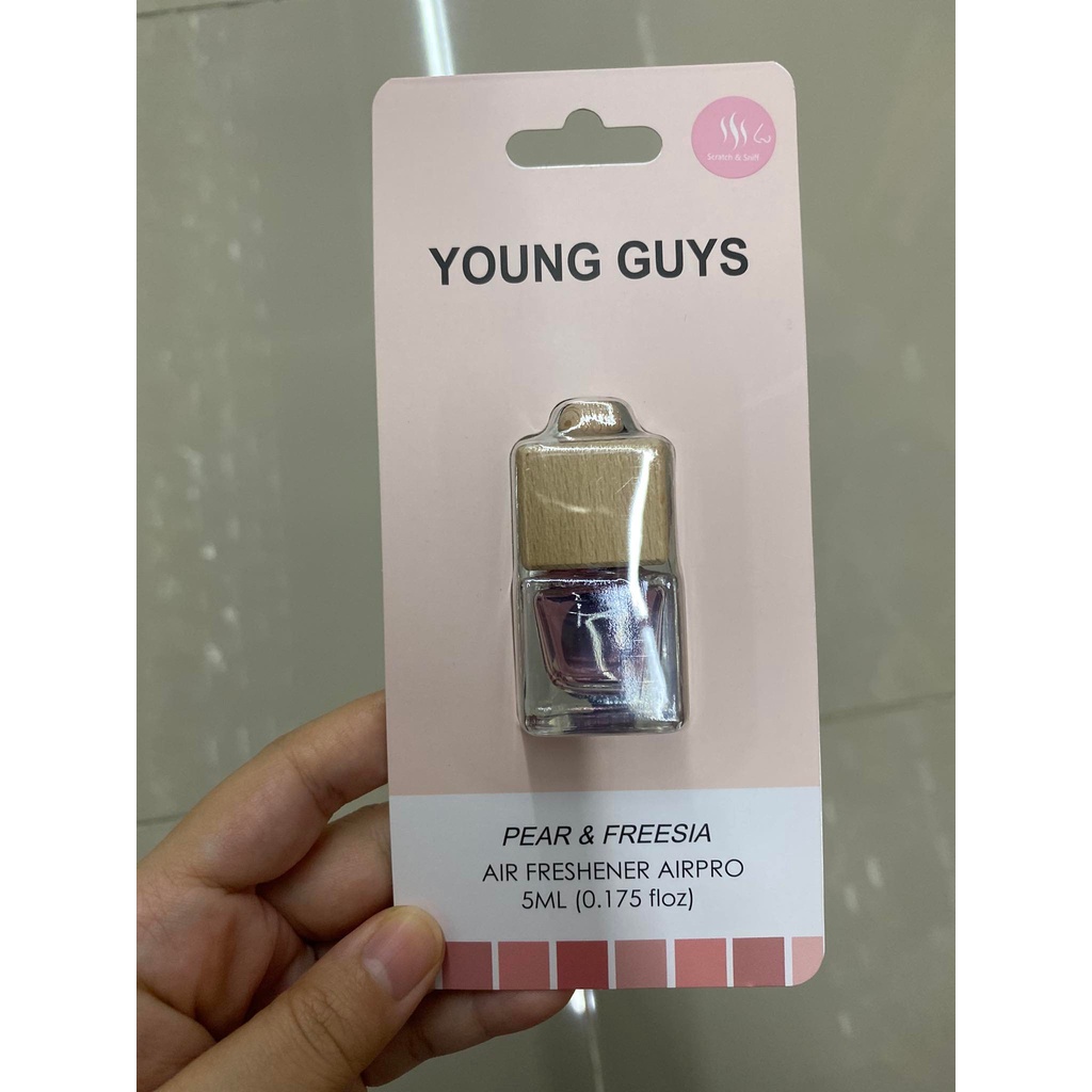 น้ำหอมปรับอากาศในรถยนต์ น้ำหอมรถยนต์ AIR FRESHENER AIRPRO YOUNG GUYS 5 ml