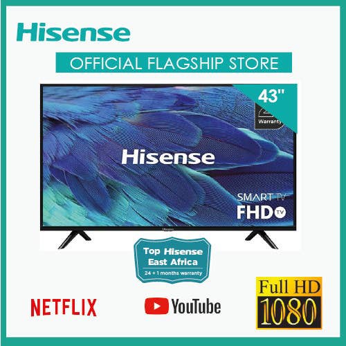 Hisense 43″ FHD Smart – B6000 | 43B6000PW TV  Clearance
