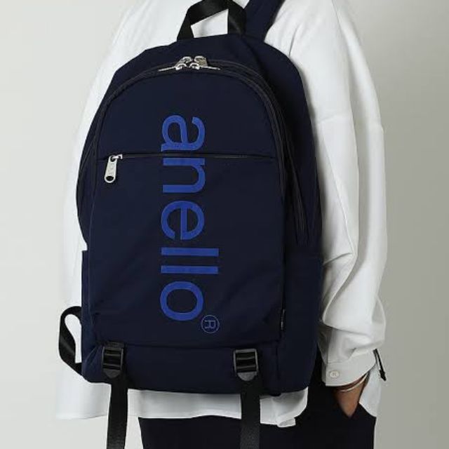 anello big logo print mini daypack