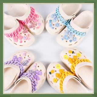 Jibbitz อุปกรณ์เสริมหัวเข็มขัดน่ารัก สําหรับตกแต่งรองเท้า Crocs 14 ชิ้น