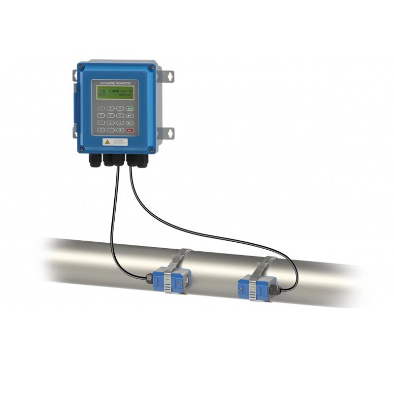 Tuf-2000b เครื่องวัดการไหลของน้ํา อัลตราโซนิก TS-2 TM-1 TL-1 แบบติดผนัง
