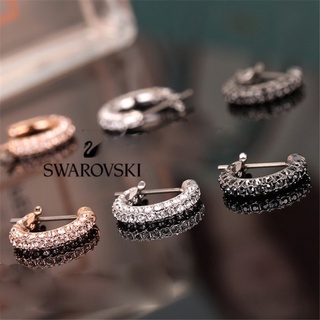 🔥พร้อมส่ง🔥Swarovskiแท้ใหม่ 2021 ต่างหู swarovski ของแท้ ของแท้ 100% แท้满钻耳环