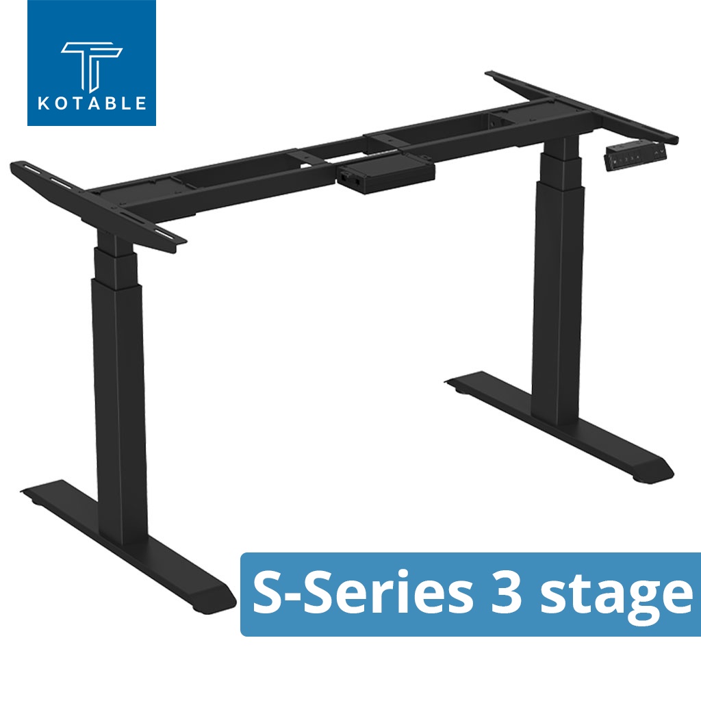 Kotable โครงขาโต๊ะปรับระดับไฟฟ้า มอเตอร์คู่ รุ่น S-Series 3 Stages