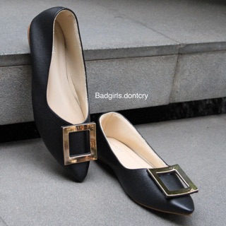 Material shoes - black