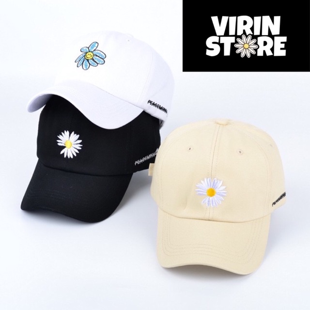 หมวก gd peaceminusone ปัก daisy มีทั้งหมด 3 สี