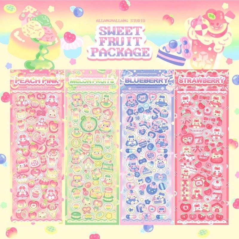 🌟(เพิ่มลายใหม่)Cuties Baby Sticker สติกเกอร์พร้อมส่ง สติกเกอร์น่ารัก สติ๊กเกอร์ตกแต่ง แต่งรูป สติกเก