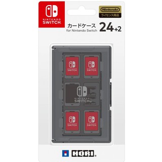 [+..••] NSW CARD CASE 24+2 FOR NINTENDO SWITCH (BLACK) (เกม Nintendo Switch™🎮)