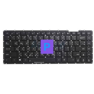 คีบอทโน๊ตบุ้ก Keyboard NoteBook Asus X453 X453S X453M D451 D451V D451E K456 K456U K455 K450C K451C (สกรีนไทย-อังกฤษ)