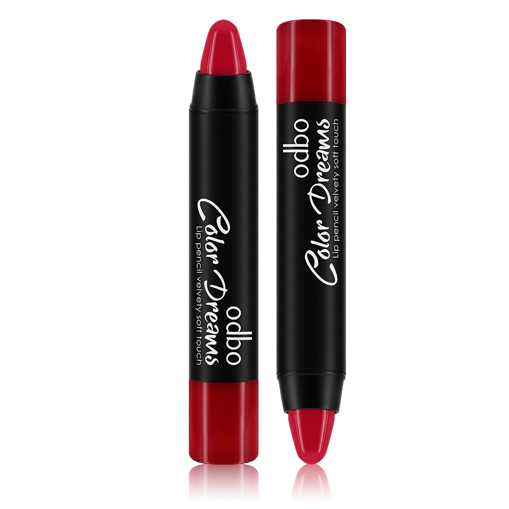 OD534 Odbo Color Dreams Lip Pencil Veivety Soft Touch ลิปแมท โอดีบีโอ เนื้อกำมะหยี่ ของแท้