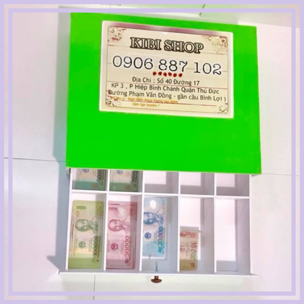 10 COMPARTMENT MONEY BOX, ODD MONEY BOX, CASHIER