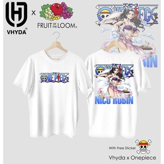 เสื้อยืดสําหรับผู้ชาย♛F.Anime เสื้อเชิ้ต - วันพีซ - Nico Robin k2~