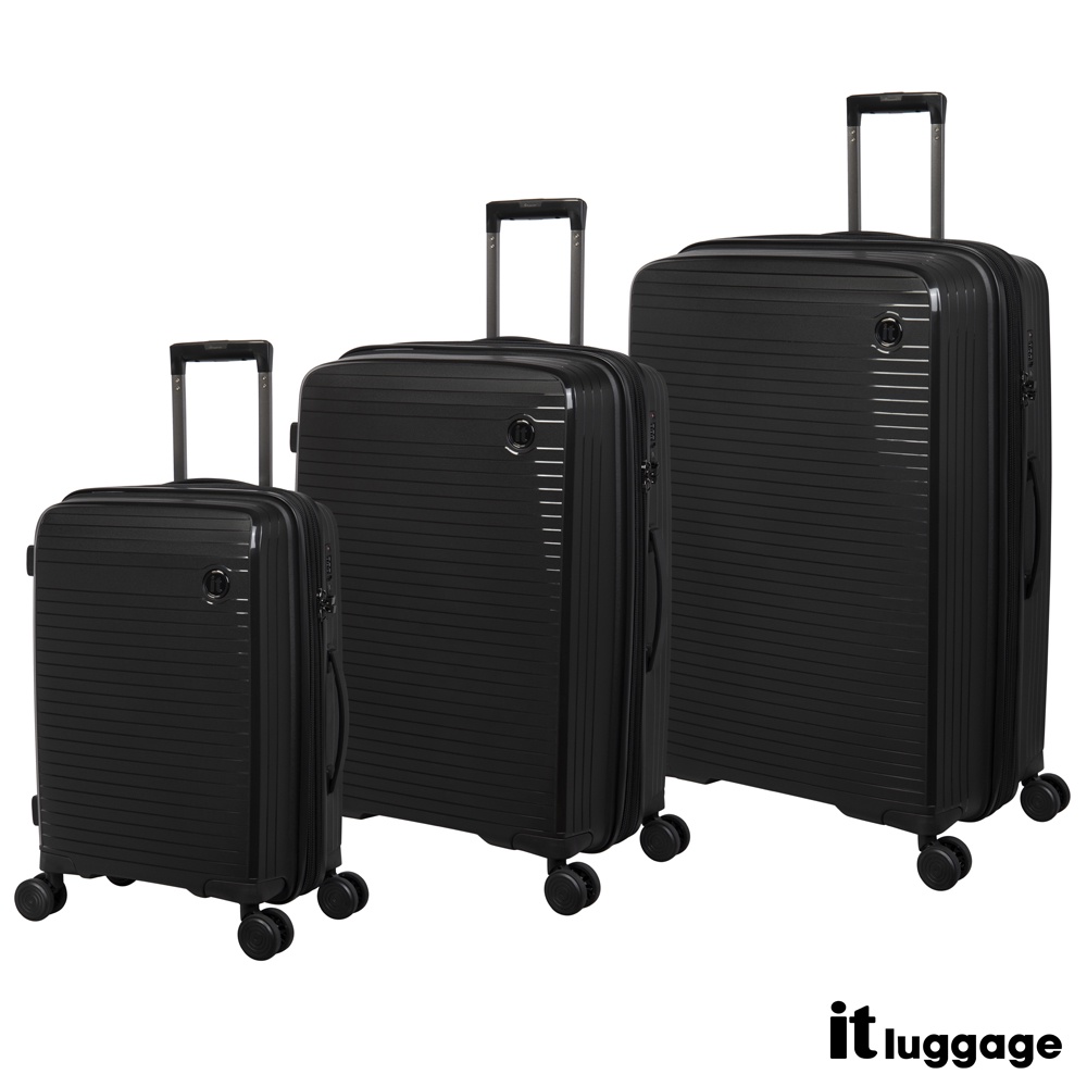 IT Luggage : กระเป๋าเดินทาง รุ่น Solidlite 2881 (โซลิดไลท์) : สีดำ