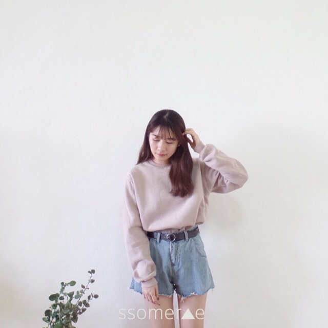 soft color wool sweather