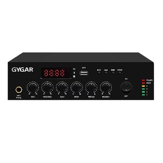 เครื่องขยายเสียง GYGAR AG-GA120D Mini Digital Mixer Amplifier เพาเวอร์ มิกเซอร์ , มินิแอมป์ขนาดกำลังขับ 120 วัตต์