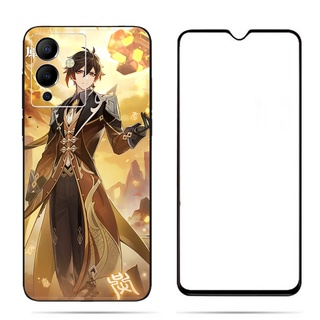 Genshin Impact เคส Infinix Note 12 Pro 5G X671B ฟิล์มกระจกนิรภัย