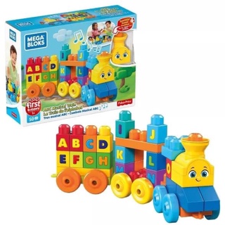 Mega Bloks ABC Musical Train 50 ชิ้น