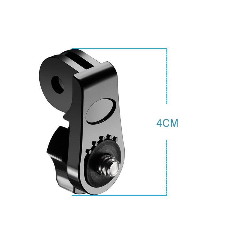 AEE adapter for various sports cameras such as GoPro/YI/SJCam/Sony ,1/4 inch screw AEEอะแดปเตอร์สำหรับกล้องกีฬาต่างๆ