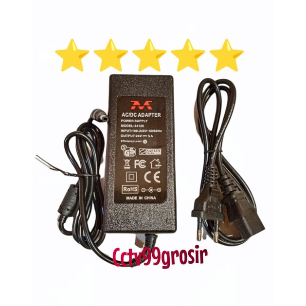 อะแดปเตอร์ 5A 24V***