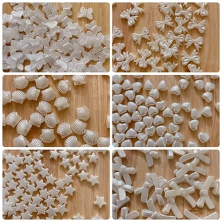 ลูกปัดตกแแต่งสีมุก(A044) ลูกปัดตกแต่งdiy ลูกปัดตกแต่งเครื่องประดับ