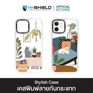 HI-SHIELD Stylish เคสใสกันกระแทก iPhone รุ่น Cat [เคส iPhone14][เคส iPhone13]