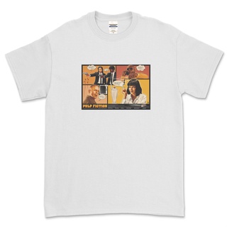 เสื้อยืดแฟนอาร์ต ลาย Pulp FICTION