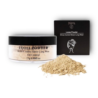 Sivanna Loose Powder #F010 : ซิวานน่า แป้งฝุ่น ตลับดำ x 1 ชิ้น svl