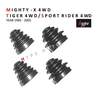 *** SET ***  ยางกันฝุ่นเพลาขับ ยางหุ้มเพลา ครบชุด ไมตี้ MIGHTY 4WD / ไทเกอร์ TIGER 4WD / สปอร์ตไรเดอร์ SPORT RIDER