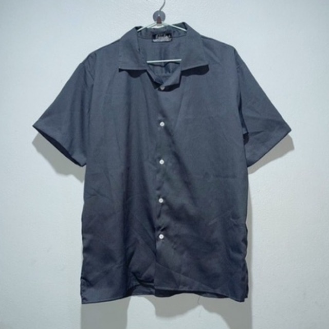 อก 46 เสื้อเชิ้ต เชิ้ตสีเทาเข้ม งานป้าย Eingpam official