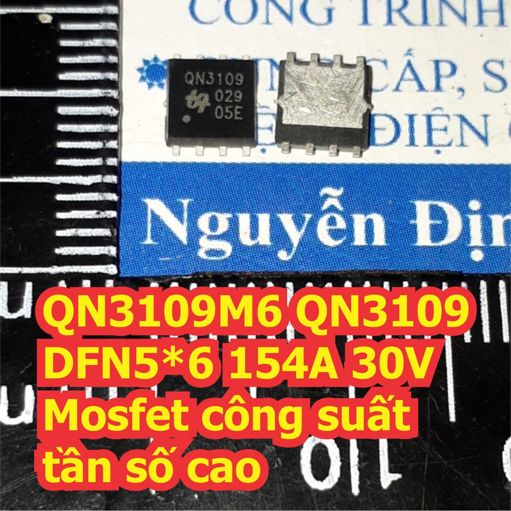 2pcs QN3109M6 QN3109 3109 DFN5*6 154A 30V ความถี่สูง Mosfet kde7391