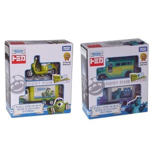 🚛 Disney Tomica Pixar Motors Monsters University 1 &amp; 2