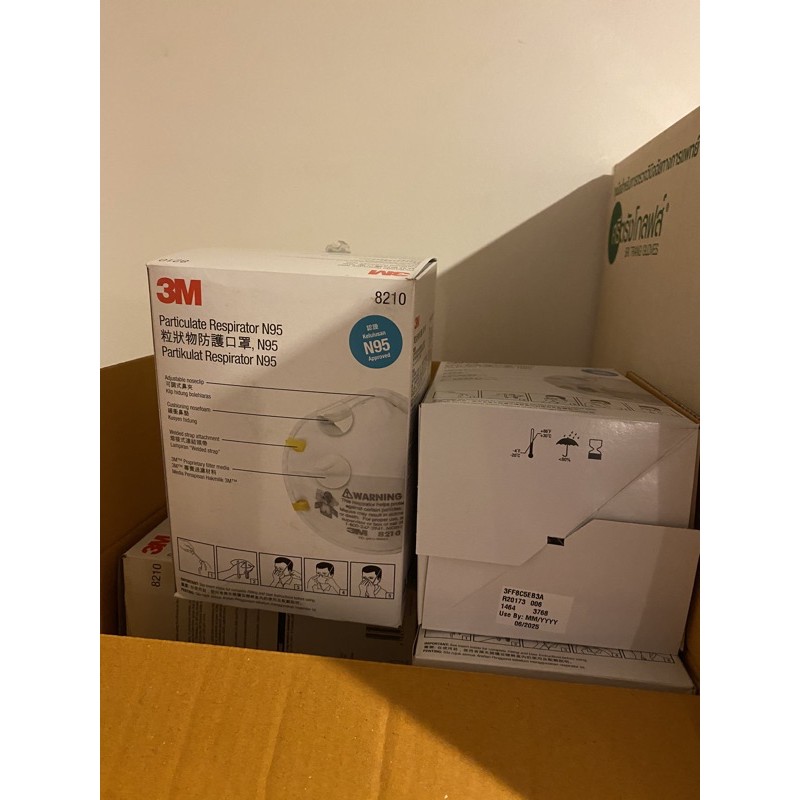 หน้ากาก N95 ยี่ห้อ 3M 8210