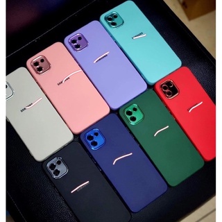 เคสกำมะหยี่รุ่นSamsung A53 A51 A71 A22(5G) A73 A13(4g) เคสกำมะหยี่ขอบกล้องโครเมี่ยม ด้านหลังโลโก้  สินค้ามี