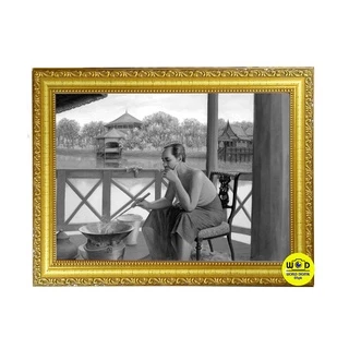 รูปเสด็จฯพ่อร.5ทรงทำอาหารพร้อมกรอบ