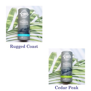 28% OFF Sale!! EXP: 1/23 ผลิตภัณฑ์ระงับกลิ่นกาย Mens Natural Strength Plastic-Free Deodorant 56 g (Toms of Maine®)