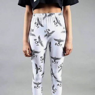 BOY LONDON LEGGINGS เลกกิ้งเเฟชั่น จากเเบรนด์ลอนดอน บอย ของเเท้ 100%