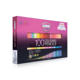 Master Art มาสเตอร์อาร์ตดินสอสี สีไม้ 100 แท่ง 100 สี 3 ชั้น รุ่นมาสเตอร์ซีรี่ย์