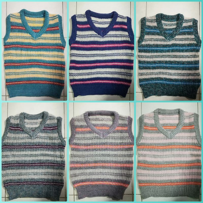 เสื้อกั๊กไหมพรมเด็กราคาโรงงาน