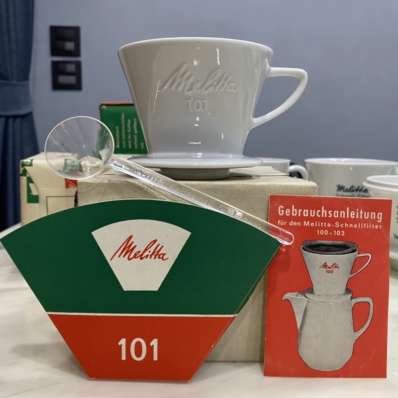 Melitta 101 dripper (Nos) ปีลึก ไม่ผ่านการใช้งาน