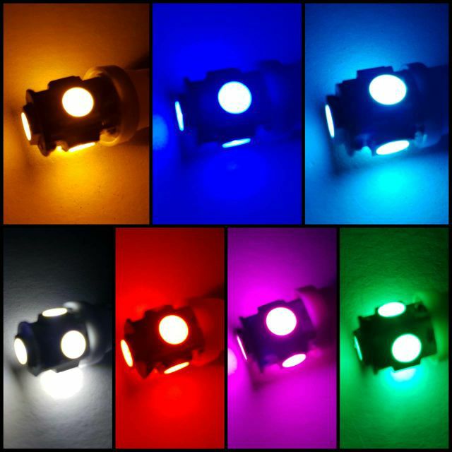 หลอดไฟหรี่  T-10 LED 5 หลอด ( ราคาถูกกกมากกก (สินค้าพร้อมส่งคุณภาพดีเยี่ยม)