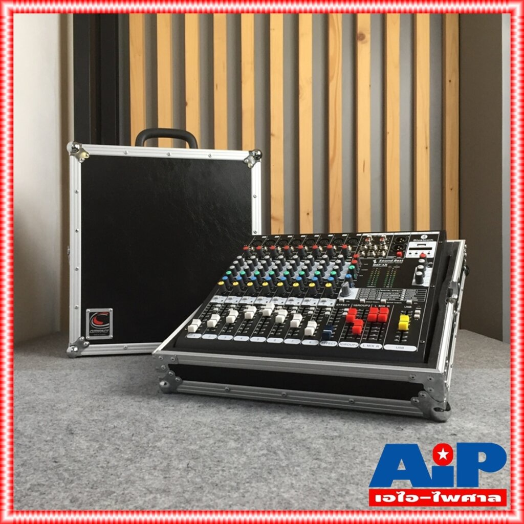 *เฉพาะกล่องไม่รวมมิกซ์* RACK SOUNDBEST MGP-8X สีดำ แร็คใส่มิกเซอร์ กล่องใส่มิกเซอร์ ซาวด์เบส MGP 8 X