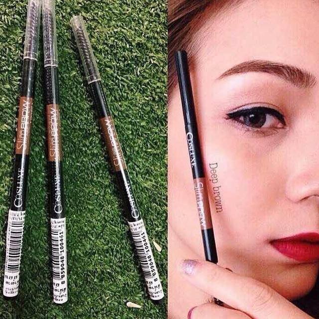 ของแท้ เขียน คิ้ว พร้อมส่ง เขียนคิ้ว cosluxe คอสลุค ดินสอ หมุน ออโต้ ดินสอ ดินสอเขียนคิ้ว