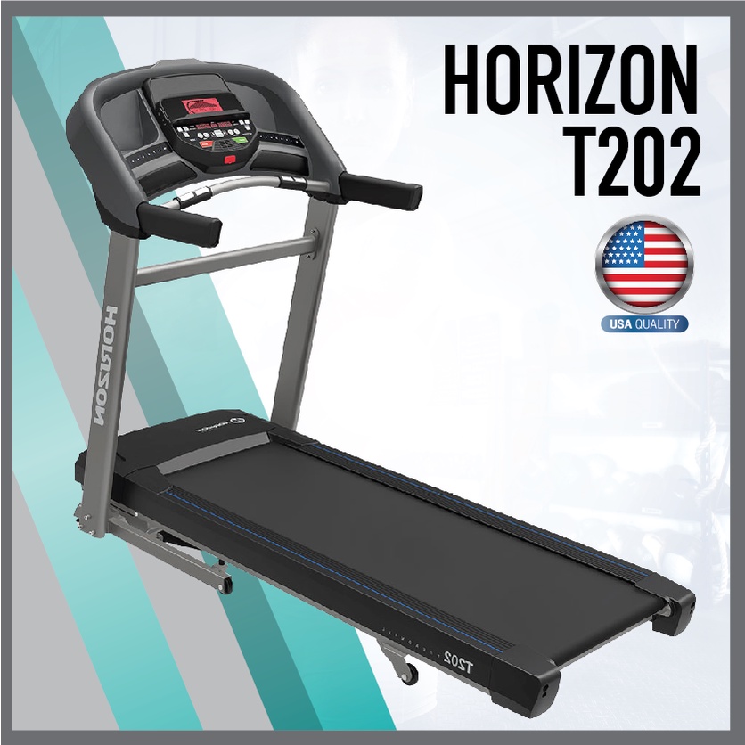 ลู่วิ่งไฟฟ้า ฮอไรซอน Horizon T202 ลู่วิ่งไฟฟ้าพร้อมระบบกันกระแทก