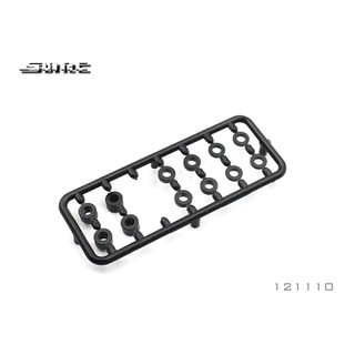 S-121110 Composite Shim แผ่นชิมรองแกนปีกนก พาสติก สำหรับรถวิทยุบังคับ SNRC