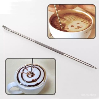 ปากกา วาดลาย ลาเต้ อาร์ต (Latte art pen) แบบหัวแข็ม 13.5 ซม ****สินค้าพร้อมส่งนะคะ***