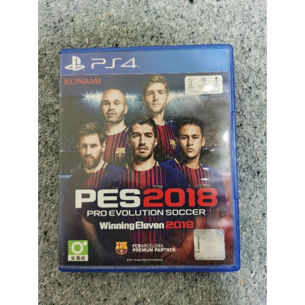 แผ่นเกม PS4 มือสอง PES2018 โซน3