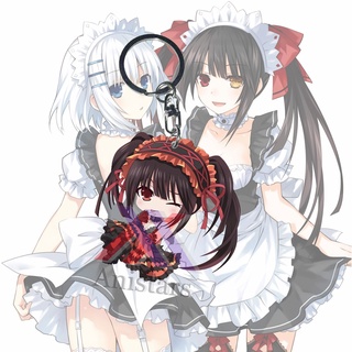 พวงกุญแจ จี้การ์ตูนอนิเมะ Date A Live Tokisaki Kurumi 02 สําหรับห้อยโทรศัพท์มือถือ ของที่ระลึก
